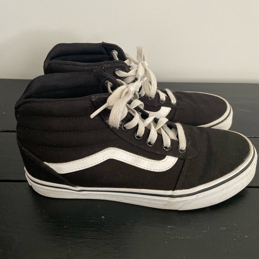 Black High Top Vans